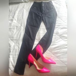 Size 4 pleather jeans